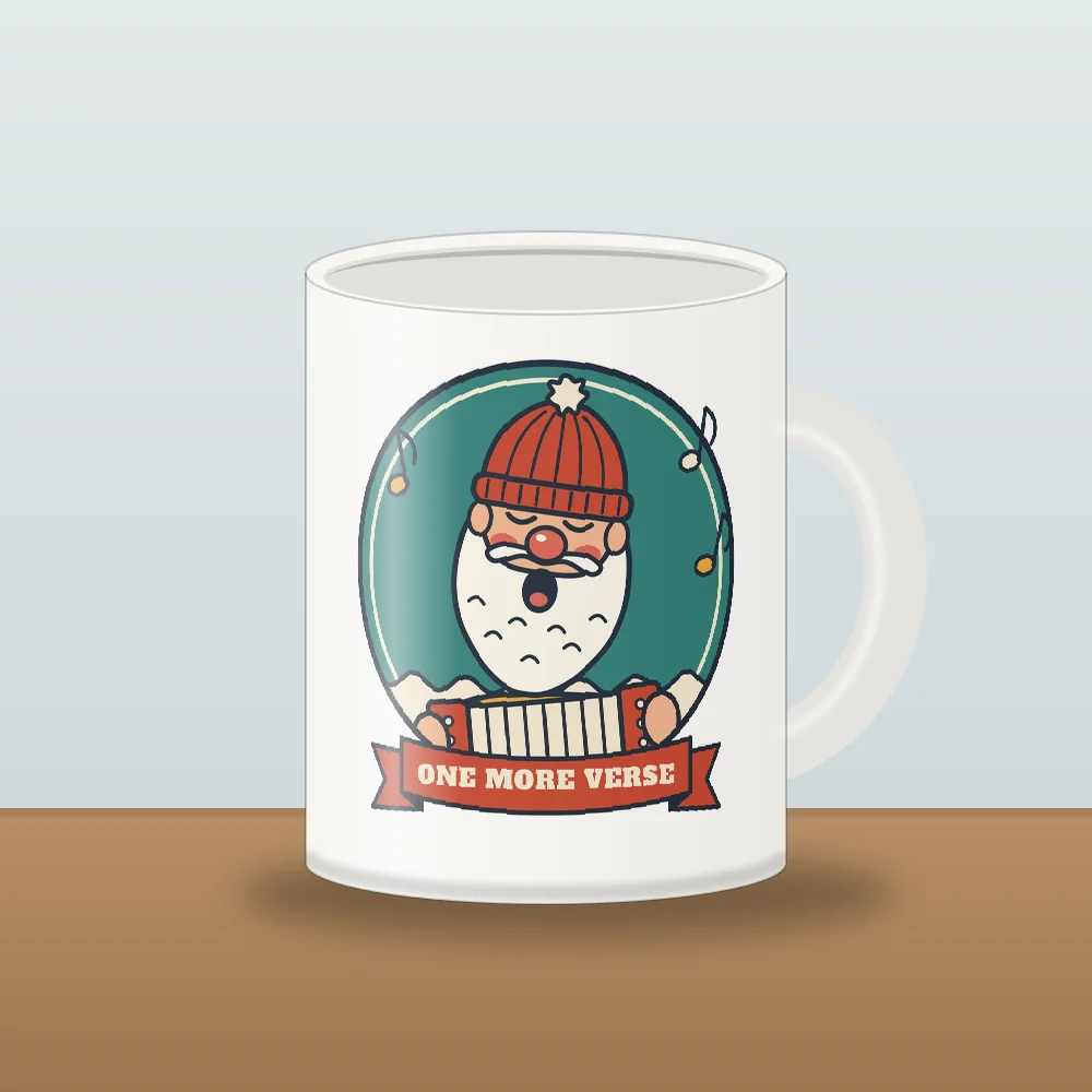Old Salt: Singalong design shown on the White Mug (11 oz)